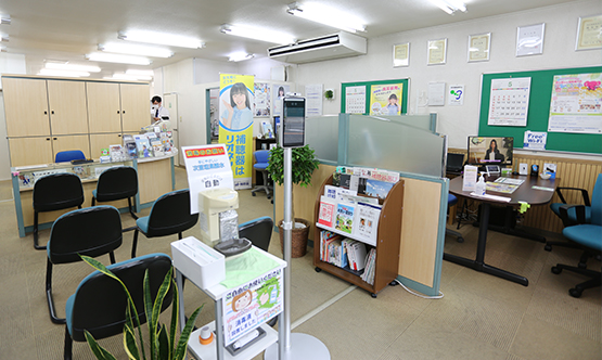 甲府店相談フロアー